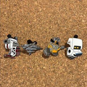 Disney World 2024 Hidden Mickey Wall-e Partial Set